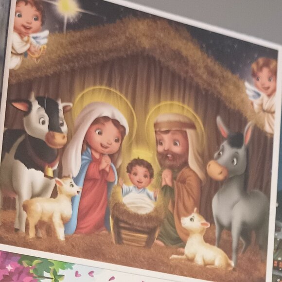 Advent Calendar Christmas Scene 24 Days Jigsaw Puzzles Countdown - Picture 4 of 9